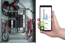 Load image into Gallery viewer, Indoor Electricity Monitor with 2 x 200A Sensors - WiFi/Ethernet Connect