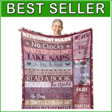 Load image into Gallery viewer, Soft 80x60in Polyester Blanket – Unique Gift for Going Away Celebrations