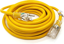 Load image into Gallery viewer, Heavy Duty 25 ft Extension Cord with Lighted End - Ideal for Appliances &amp; Tools