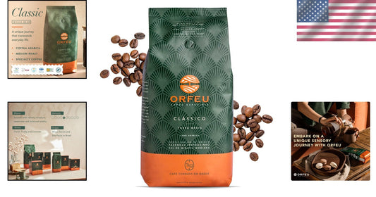 Medium Roast Coffee Beans - 84+ Score Special Brazilian Blend for Connoisseurs