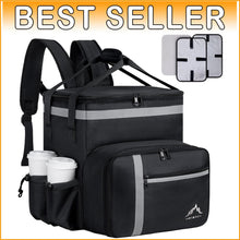 Load image into Gallery viewer, Large Capacity Pizza Delivery Bag - Insulated &amp; Leak-Proof with Comfort Straps