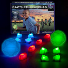 Load image into Gallery viewer, Glow Capture The Flag Starter Set with Game Pieces | Perfect for 8+ Players