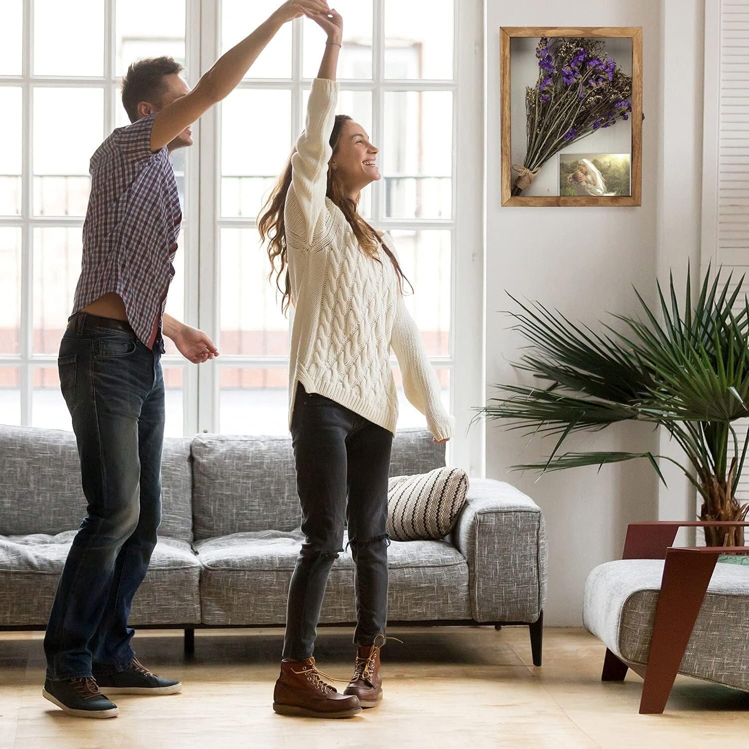 Durable 13 x 16 Shadow Box with Hinged Door - Showcase Your Treasured Keepsakes