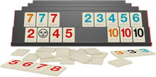 Load image into Gallery viewer, Elegant Rummikub Premium Edition: Complete Set with Engraved Tiles &amp; Racks