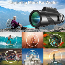 Load image into Gallery viewer, Lightweight 80x Monocular Telescope for Bird Watching and Stargazing Adventures