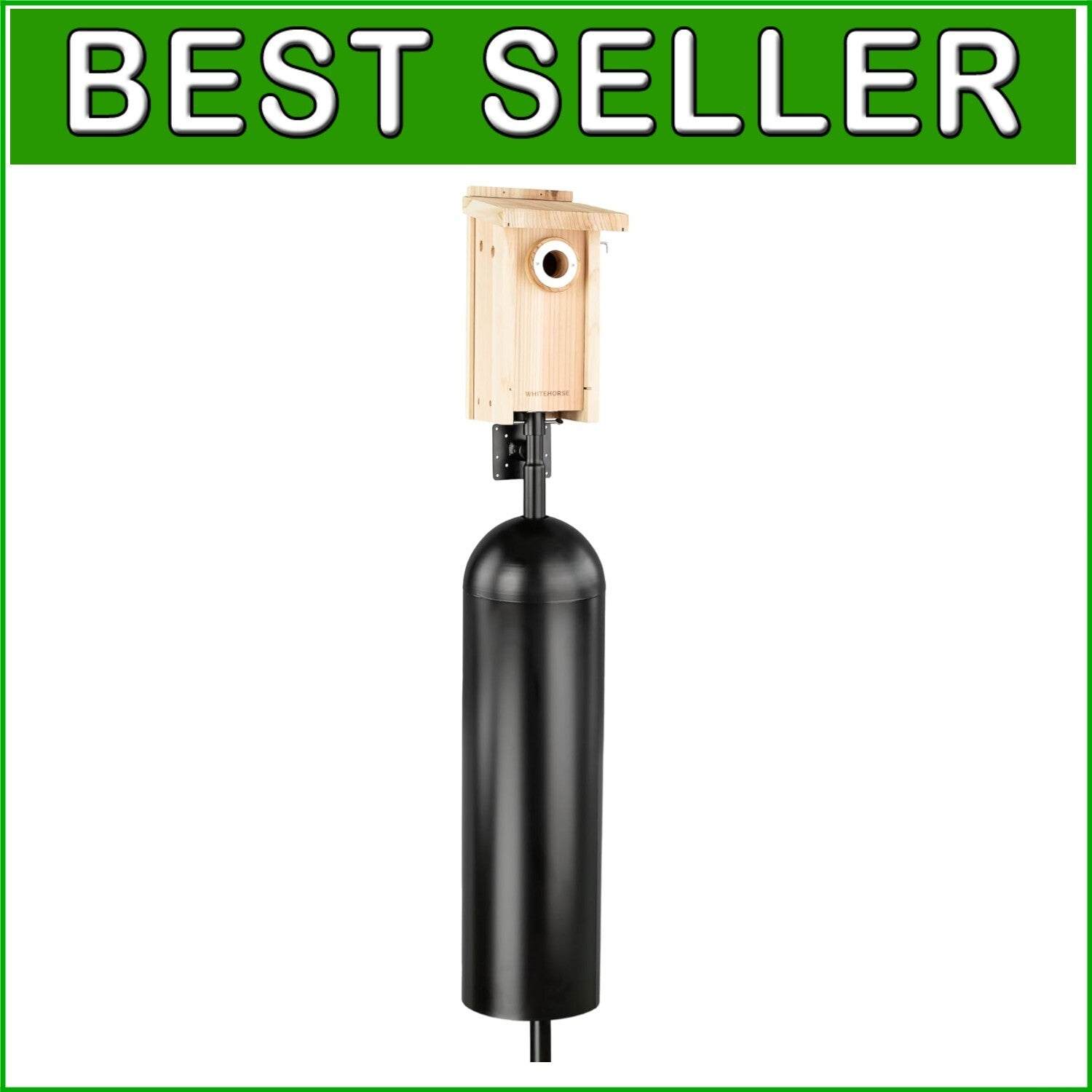 Durable Weatherproof Bird House with Predator Guard - Family-Designed Quality