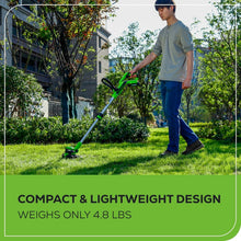 Load image into Gallery viewer, Effortless Battery-Powered 40V String Trimmer/Blower Set - Ideal for Homeowners