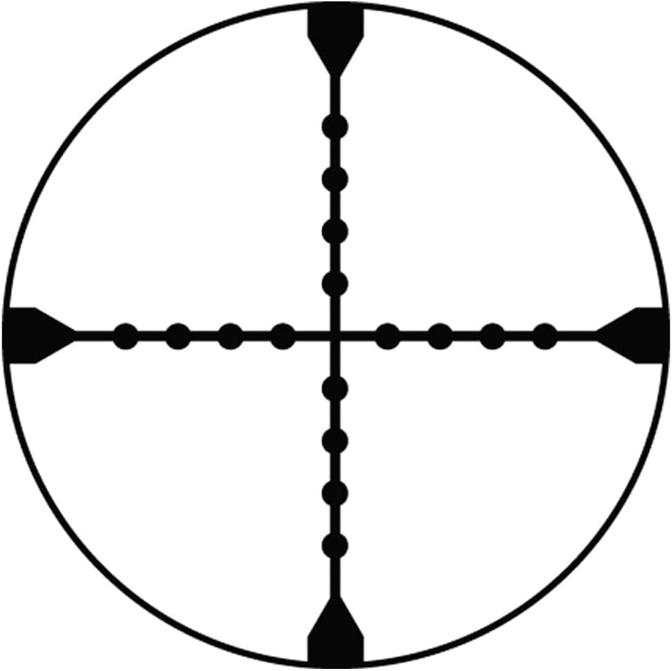 4X32mm Water-Resistant Compact Hunting Scope with Dual-Color Illuminated Reticle