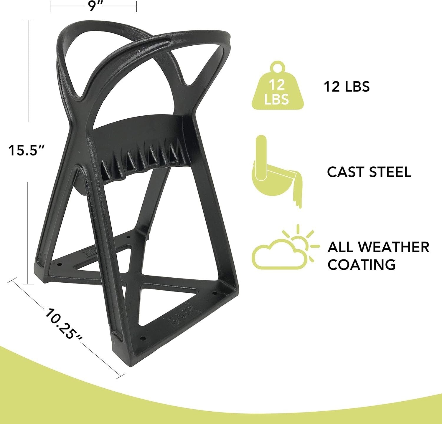 Kindle Quick Log Splitter: Alloy Steel Manual Tool for Safe Firewood Splitting