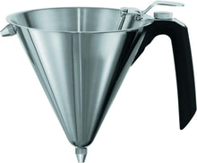 Load image into Gallery viewer, Precision Stainless Steel Funnel with Silicone Handle &amp; Adjustable Flow Control