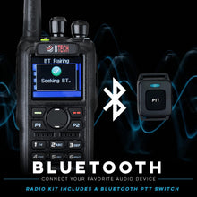 Load image into Gallery viewer, Professional Two-Way Radio - 4000 Channels DMR &amp; Analog, Bluetooth &amp; Encryption