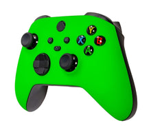Load image into Gallery viewer, Official Custom Xbox Controller - Neon Green Soft Touch for Ultimate Control