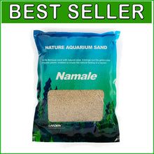 Load image into Gallery viewer, Namale Natural Aquarium Sand 11 lbs - Fine Grain River Sand for Tank Aesthetics