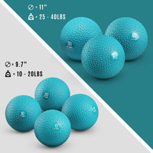 Load image into Gallery viewer, 20lb Slam Ball - Durable PVC Sand-Filled Medicine Ball for Total Body Workouts