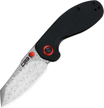 Load image into Gallery viewer, Limited Edition CJRB Maileah Damascus Pocket Knife with G10 Handle - Compact EDC