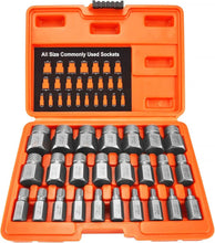 Load image into Gallery viewer, Professional 25-Piece Screw Extractor Set – Multi-Spline Design for All Sizes