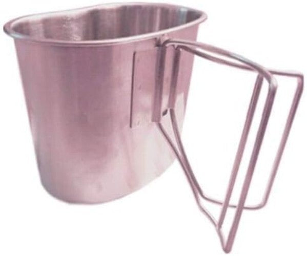 Heavy Duty Stainless Steel Canteen and Cup Set - Perfect for Hiking Adventures