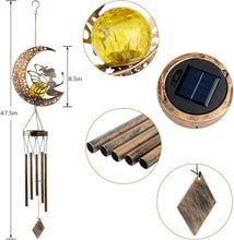 Load image into Gallery viewer, Beautiful Solar-Powered Wind Chimes - Unique Gifts for Birthdays &amp; Celebrations
