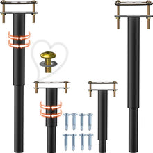 Load image into Gallery viewer, 4PC Adjustable Bed Frame Support Legs - Universal Stabilizer 10-17.5" Height