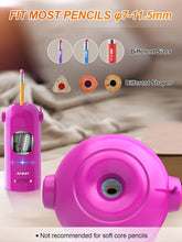 Load image into Gallery viewer, Space-Saving Rechargeable Pencil Sharpener with Non-Touch Mechanism for Easy Use