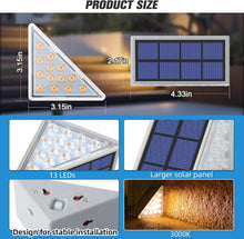Load image into Gallery viewer, Energy-Efficient IP67 Solar Step Lights - 12 Pack Automatic Warm White Lighting