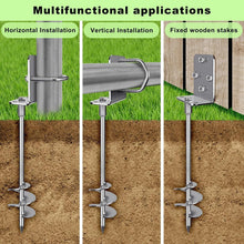 Load image into Gallery viewer, Multi-Purpose Ground Anchors - 18''/30'' Trampoline Stakes for Outdoor Safety