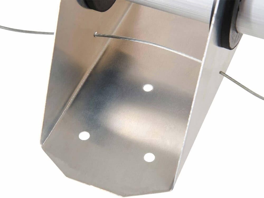 4 Pack Aluminum Trailer Document Holder - Secure Registration & Insurance Box