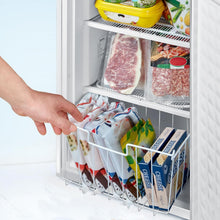 Load image into Gallery viewer, Sleek 3.0 Cu. Ft. Upright Freezer - Stainless Steel Finish, Low Noise Operation