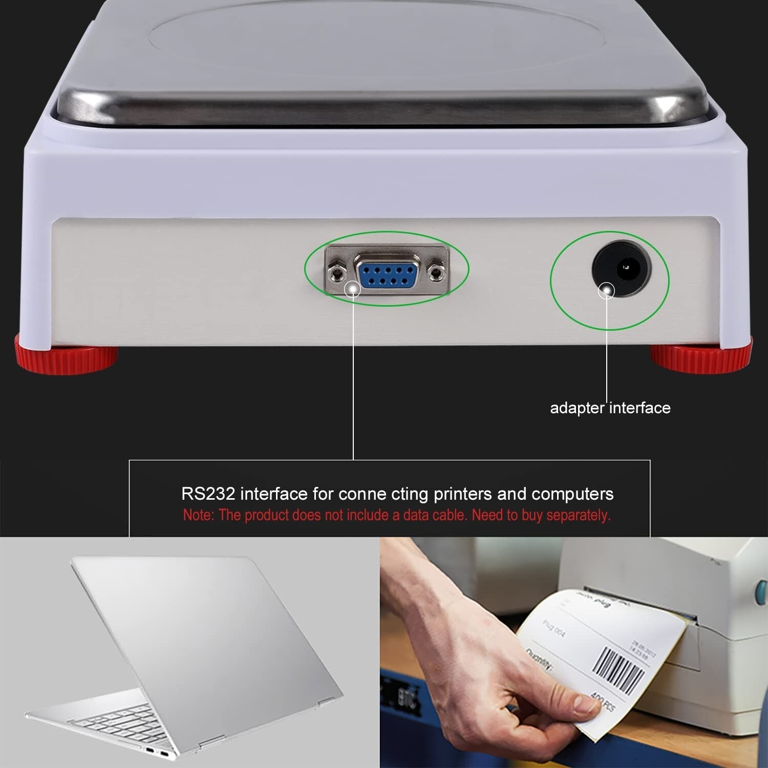Compact Mini 5000g Digital Lab Balance with Stainless Steel Pan – 0.01g Accuracy
