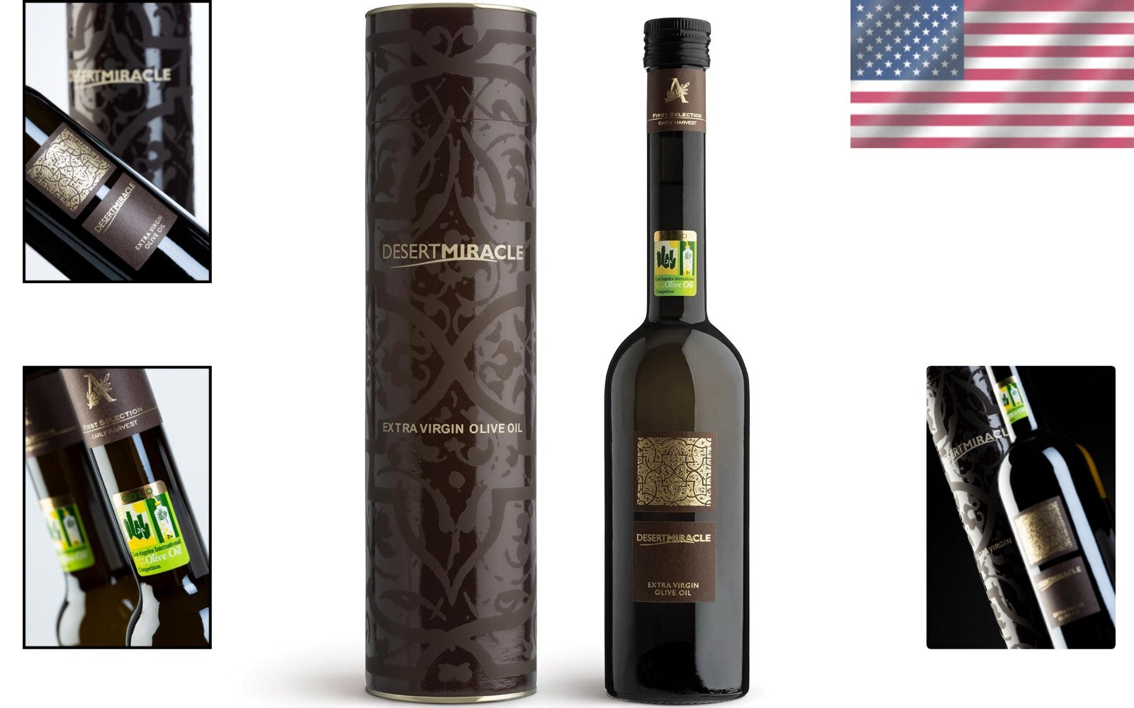 Extra Virgin Olive Oil from Morocco - Rich Flavor in Elegant 17 Fl Oz Gift Box