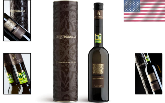 Extra Virgin Olive Oil from Morocco - Rich Flavor in Elegant 17 Fl Oz Gift Box