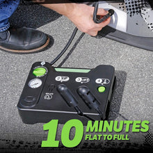 Load image into Gallery viewer, Emergency Flat Tire Repair Kit: Analog Inflator &amp; Sealant for Quick Fixes