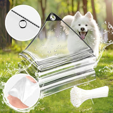 Load image into Gallery viewer, Multi-Purpose Clear Waterproof Tarp 6x20 ft - Perfect for Camping &amp; Greenhouses
