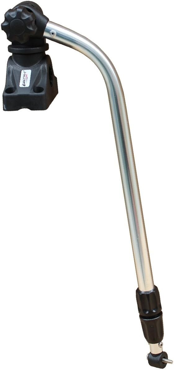 Versatile Fish Finder Mounting Arm for Inflatable Boats & Kayaks - Deck Mount