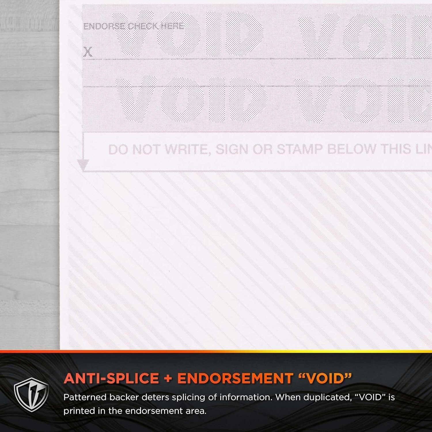 Eco-Friendly 24 lb Blue Marble Top Checks - 2500 Sheets with Anti-Fraud Features