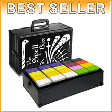 Load image into Gallery viewer, Elegant Rectangular Card Holder with 8 Dividers for Ultimate Game Organization