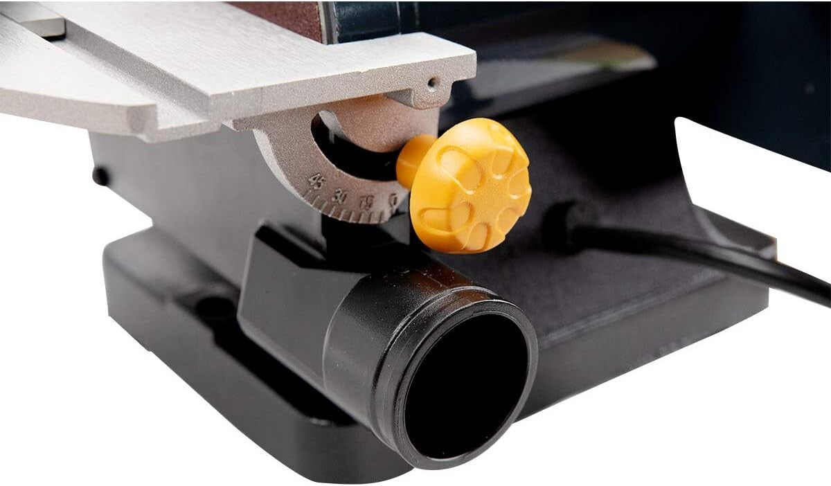 Premium Woodworking Dual Sander: 1" x 30" Belt + 5" Disc with Dust Pickup