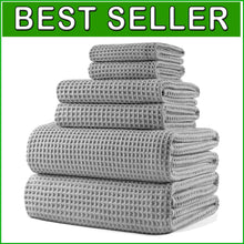 Load image into Gallery viewer, Luxury Microfiber Bath Towel Set - Oversize 60 x 30 in., Super Absorbent &amp; Soft
