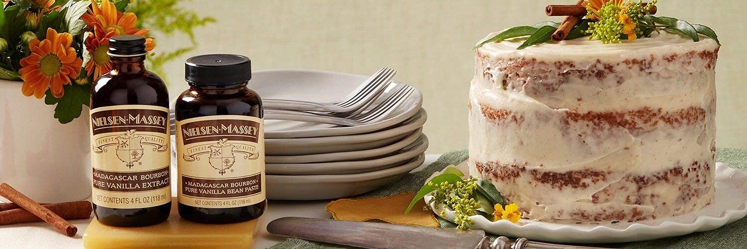 Pure Madagascar Bourbon Vanilla Bean Paste, 32 Oz - Ideal for Baking & Cooking