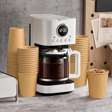 Load image into Gallery viewer, Stylish and Sturdy 8oz Kraft Paper Cups - Perfect for Any Celebration, 1000 Pack