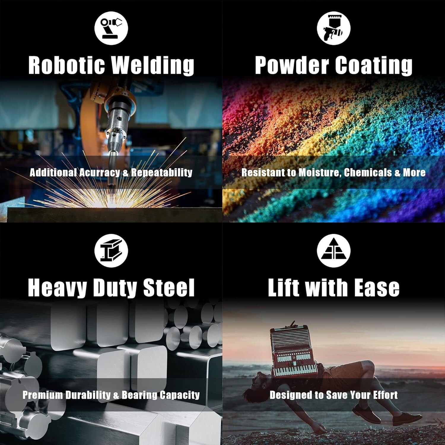 Professional Grade 20 Ton Hydraulic Bottle Jack - Stability & Safety Features