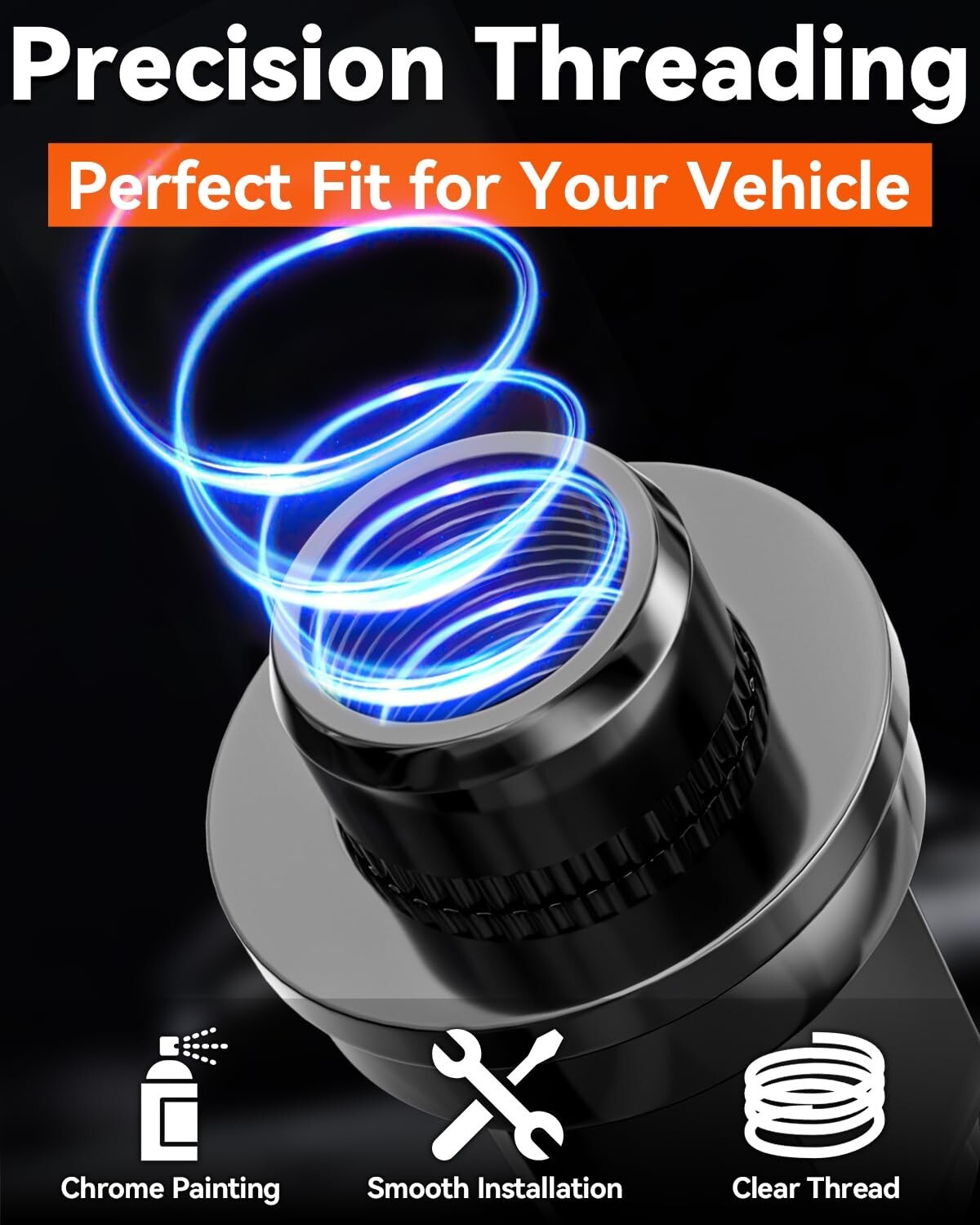 Corrosion Resistant Acorn Lug Nut Set - 20pcs M14x1.5, Ideal for SUVs & Trucks