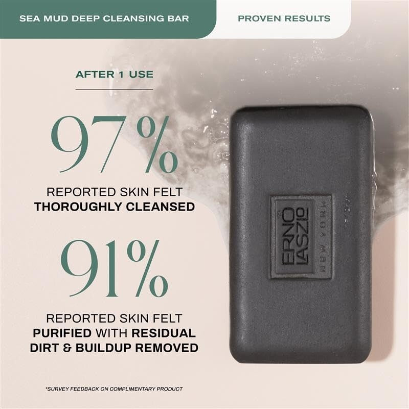 Radiance Boosting Charcoal and Dead Sea Mud Soap - 3.4 Oz All-Natural Cleanser