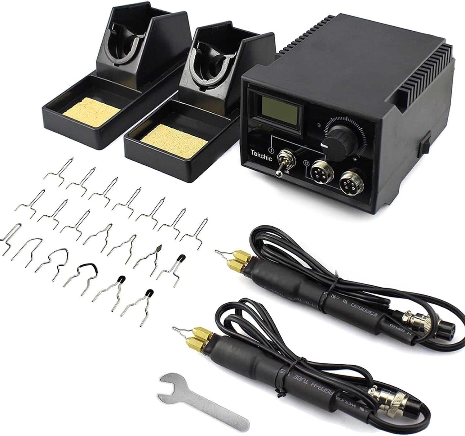 Complete Professional Wood Burning Set: 60W Tool with 20 Specialty Tips