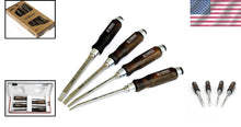 Load image into Gallery viewer, Versatile Mortise Chisel Set - 4 Sizes (4/6/10/12 mm) with Comfortable Handles