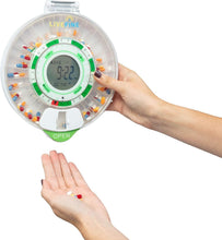 Load image into Gallery viewer, User-Friendly Pill Dispenser with 28-Day Capacity &amp; Adjustable Alert Settings