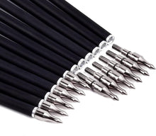 Load image into Gallery viewer, Durable 31" Carbon Arrows with 5" Turkey Feathers for Recurve &amp; Compound Bows