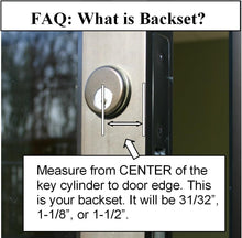 Load image into Gallery viewer, Alloy Steel Mortise Lock &amp; Cylinder Combo with Deadbolt for Commercial Security