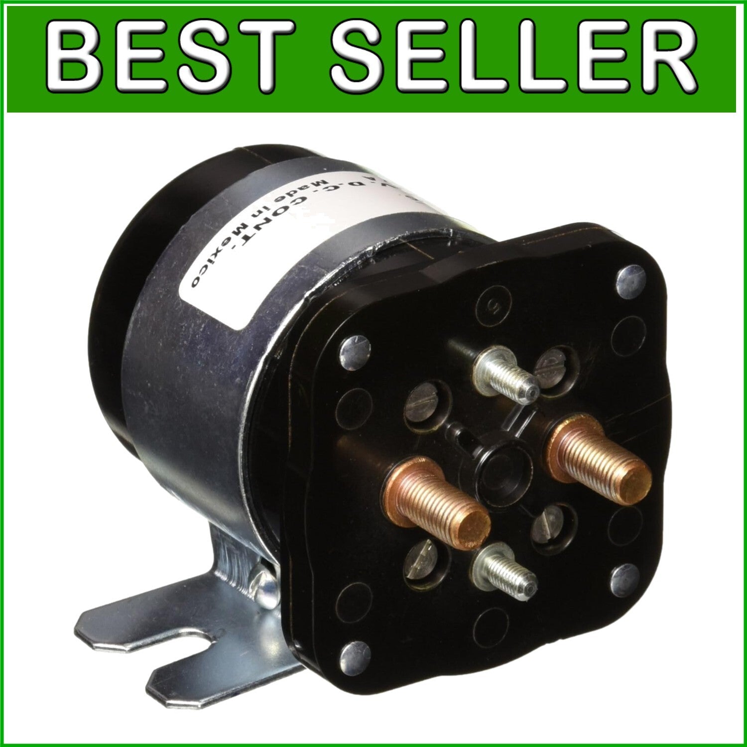 Heavy-Duty 12VDC Contactor Solenoid Switch - 200A Current Rating, Automatic Mode
