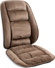 Load image into Gallery viewer, Polyester Cotton Lumbar Support &amp; Seat Cushion for Back Pain Relief - Large Size